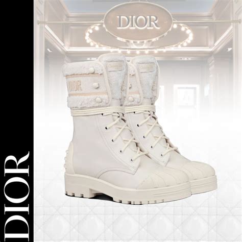 dior d shadow boots|dior leather boots for women.